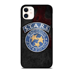 STARS RACCOON POLICE DEP BADGE iPhone 11 Case