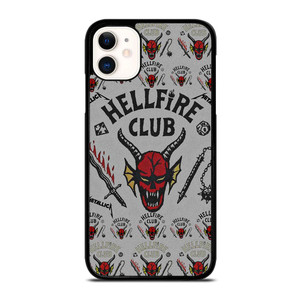 STRANGER THINGS HELLFIRE MASK iPhone 11 Case