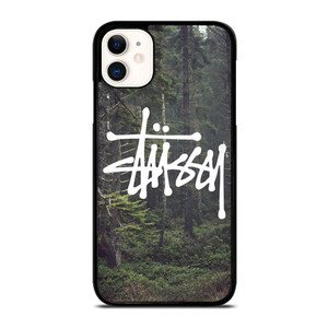 STUSSY SPOOKY FOREST LOGO iPhone 11 Case STUSSY SPOOKY FOREST LOGO iPhone 11 Case
