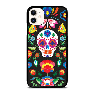 SUGAR SKULL ART iPhone 11 Case
