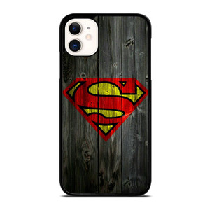 SUPERMAN WOODEN LOGO iPhone 11 Case