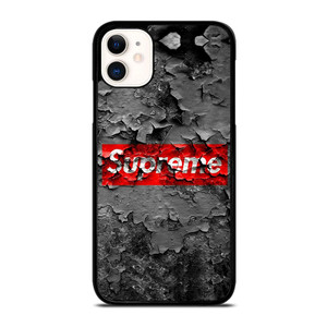 SUPREME CRACKED LOGO iPhone 11 Case