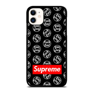 SUPREME FUCK EM iPhone 11 Case SUPREME FUCK EM iPhone 11 Case