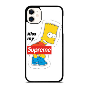 THE SIMPSONS KISS MY SUPREME iPhone 11 Case THE SIMPSONS KISS MY SUPREME iPhone 11 Case
