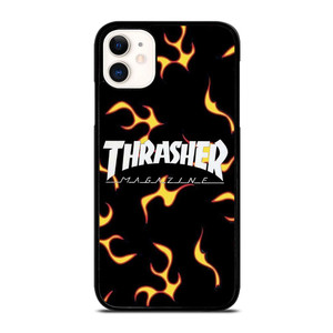 THRASHER SKATEBOARD MAGAZINE FLAME iPhone 11 Case THRASHER SKATEBOARD MAGAZINE FLAME iPhone 11 Case