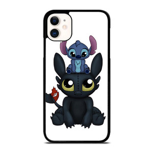 TOOTHLESS AND STITCH CARTOON iPhone 11 Case