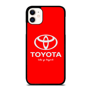 TOYOTA LETS GO BEYOND LOGO RED iPhone 11 Case TOYOTA LETS GO BEYOND LOGO RED iPhone 11 Case