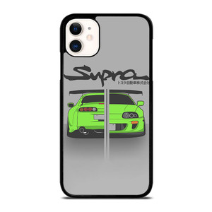 TOYOTA SUPRA CAR CLIPART iPhone 11 Case TOYOTA SUPRA CAR CLIPART iPhone 11 Case