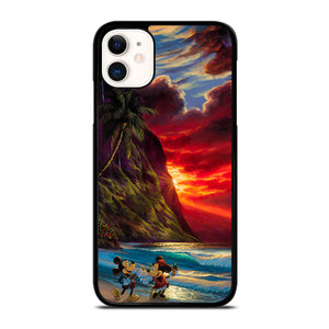 TROPICAL BEAUTIFUL MICKEY MINNIE iPhone 11 Case TROPICAL BEAUTIFUL MICKEY MINNIE iPhone 11 Case