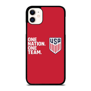 USA SOCCER ONE NATION ONE TEAM iPhone 11 Case USA SOCCER ONE NATION ONE TEAM iPhone 11 Case