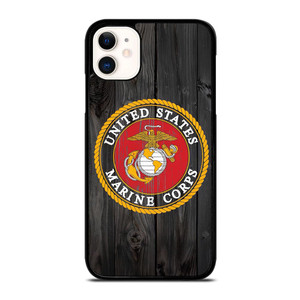 USMC US MARINE CORPS WOOD iPhone 11 Case USMC US MARINE CORPS WOOD iPhone 11 Case