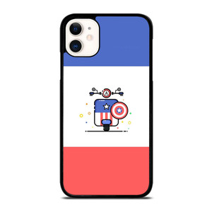 VESPA CAPTAIN AMERICA iPhone 11 Case VESPA CAPTAIN AMERICA iPhone 11 Case