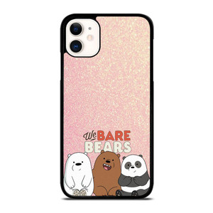 WE BARE BEARS PINK GILTTER iPhone 11 Case WE BARE BEARS PINK GILTTER iPhone 11 Case