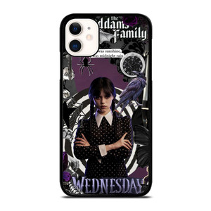 WEDNESDAY ADDAMS FAMILY SERIES iPhone 11 Case WEDNESDAY ADDAMS FAMILY SERIES iPhone 11 Case
