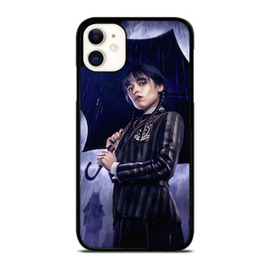WEDNESDAY ADDAMS JENNA ORTEGA MOVIES iPhone 11 Case WEDNESDAY ADDAMS JENNA ORTEGA MOVIES iPhone 11 Case