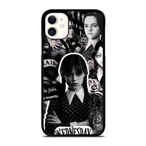 WEDNESDAY ADDAMS MOVIES COLLAGE iPhone 11 Case WEDNESDAY ADDAMS MOVIES COLLAGE iPhone 11 Case