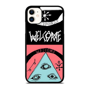WELCOME SKATEBOARDS TWO iPhone 11 Case WELCOME SKATEBOARDS TWO iPhone 11 Case