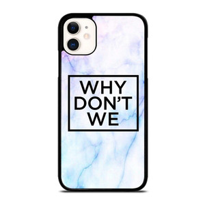 WHY DONT WE MARBLE LOGO iPhone 11 Case WHY DONT WE MARBLE LOGO iPhone 11 Case