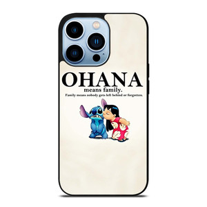 LILO AND STITCH OHANA FAMILY Disney iPhone 13 Pro Max Case