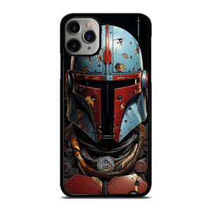 MANDALORIAN HELMET RUSTY iPhone 11 Pro Case