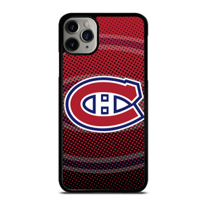 MONTREAL CANADIENS HALFTONE LOGO iPhone 11 Pro Case MONTREAL CANADIENS HALFTONE LOGO iPhone 11 Pro Case