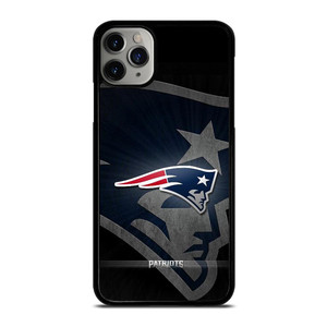 NEW ENGLAND PATRIOTS METAL LOGO iPhone 11 Pro Case