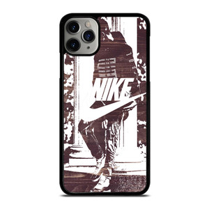 NIKE STREET URBAN BLACK WHITE iPhone 11 Pro Case NIKE STREET URBAN BLACK WHITE iPhone 11 Pro Case