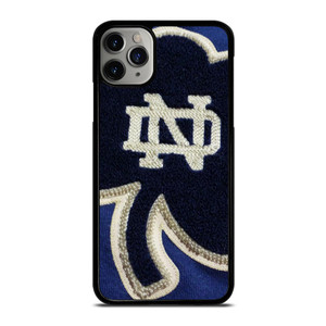 NOTRE DAME BLUE SHAMROCK LOGO iPhone 11 Pro Case