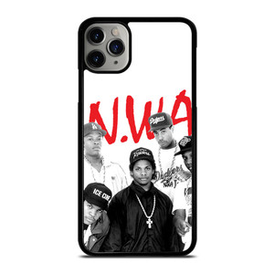 NWA NIGGAZ WIT ATTITUDES HIP HOP GROUP iPhone 11 Pro Case