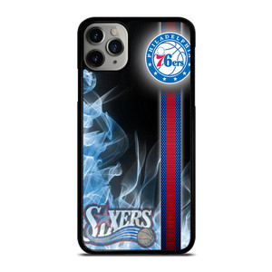 PHILADELPHIA 76ERS NBA FIRE iPhone 11 Pro Case