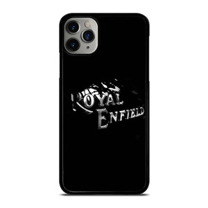 ROYAL ENFIELD BLACK TANK METAL LOGO iPhone 11 Pro Case ROYAL ENFIELD BLACK TANK METAL LOGO iPhone 11 Pro Case