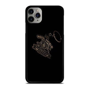 ROYAL ENFIELD KEY CHAN BLACK LOGO iPhone 11 Pro Case