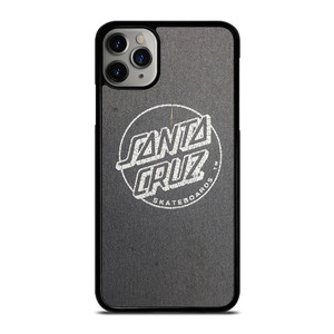 SANTA CRUZ SKATEBOARD LOGO ASPHALT iPhone 11 Pro Case
