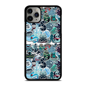 SEATTLE KRAKEN OCTOPUS COLLAGE iPhone 11 Pro Case SEATTLE KRAKEN OCTOPUS COLLAGE iPhone 11 Pro Case