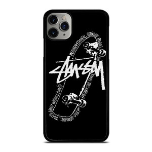 STUSSY SKATEBOARD ART iPhone 11 Pro Case STUSSY SKATEBOARD ART iPhone 11 Pro Case