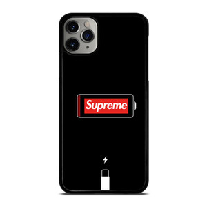 SUPREME PHONE LOW BATTERY iPhone 11 Pro Case SUPREME PHONE LOW BATTERY iPhone 11 Pro Case