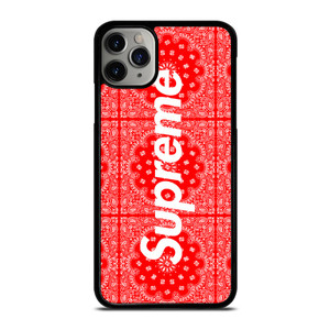 SUPREME RED BANDANA iPhone 11 Pro Case