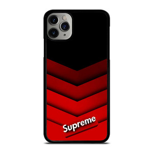SUPREME RED PATTERN iPhone 11 Pro Case
