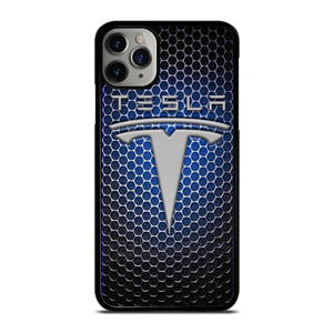 TESLA METAL LOGO iPhone 11 Pro Case TESLA METAL LOGO iPhone 11 Pro Case