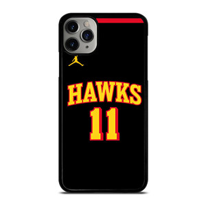 TRAE YOUNG ATLANTA HAWKS BLACK iPhone 11 Pro Case TRAE YOUNG ATLANTA HAWKS BLACK iPhone 11 Pro Case
