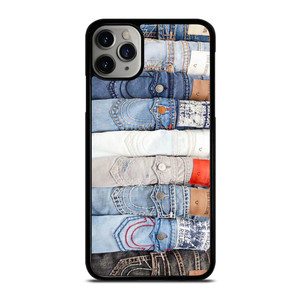 TRUE RELIGION BRAND JEANS COLLAGE iPhone 11 Pro Case TRUE RELIGION BRAND JEANS COLLAGE iPhone 11 Pro Case