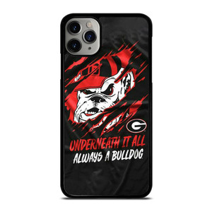 UGA GEORGIA BULLDOGS UNDERNEATH IT ALL iPhone 11 Pro Case