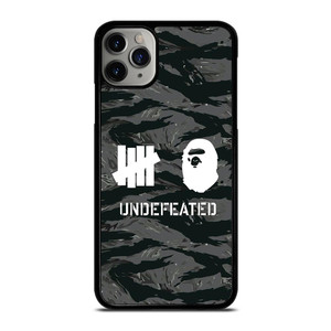 UNDEFEATED X BAPE LOGO iPhone 11 Pro Case