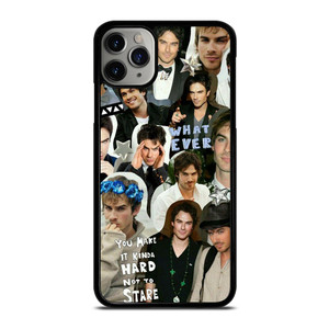 VAMPIRE DIARIES IAN SOMERHALDER COLLAGE iPhone 11 Pro Case VAMPIRE DIARIES IAN SOMERHALDER COLLAGE iPhone 11 Pro Case
