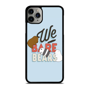 WE BARE BEARS CARTOON LOGO iPhone 11 Pro Case WE BARE BEARS CARTOON LOGO iPhone 11 Pro Case