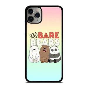 WE BARE BEARS COLORFUL iPhone 11 Pro Case WE BARE BEARS COLORFUL iPhone 11 Pro Case