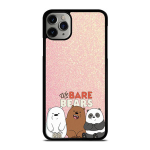 WE BARE BEARS PINK GILTTER iPhone 11 Pro Case WE BARE BEARS PINK GILTTER iPhone 11 Pro Case