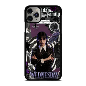 WEDNESDAY ADDAMS FAMILY SERIES iPhone 11 Pro Case WEDNESDAY ADDAMS FAMILY SERIES iPhone 11 Pro Case
