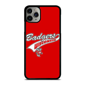 WISCONSIN BADGERS FOOTBALL SYMBOL iPhone 11 Pro Case WISCONSIN BADGERS FOOTBALL SYMBOL iPhone 11 Pro Case