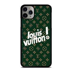LOUIS VUITTON GREEN LOGO iPhone 11 Pro Max Case